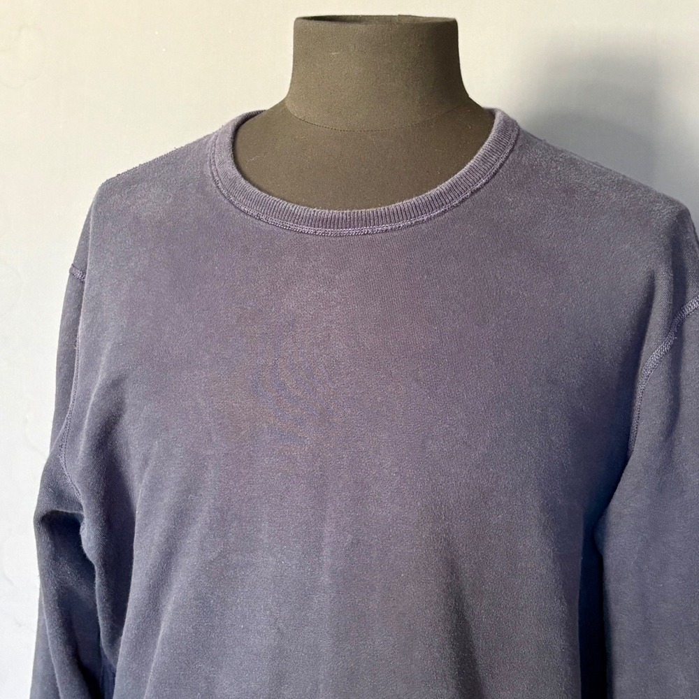 Reigning Champ French Terry Sweatshirt | Sz XL | Navy Crewneck
